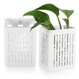 2pcs Aquarium Planter Cup Hanging Aquatic Plant Basket Aquarium Plant Pots Aquatic Plant Basket For Live Plants