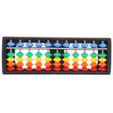 Colorful 9-Level Plastic Abacus With 5 Beads For Kids' Math Learning And Mental Calculation Chinese Abacus For Classroom And Home Use