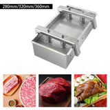 Meats Press Brick Boxes - Beef Block Making Box & Cooker. Sand Lunch Meat Pressing Maker for Kitchen Tool.