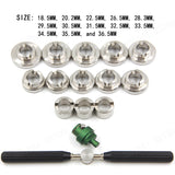 Suitable for the back cover of watches opening Tool Rlx Watch Case Opening Die Set with Handle -13 sizes