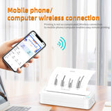 X8 Thermal Wireless Mobile Printer A4 Maker Photo Label Wrong Question Printing WiFi/Bluetooth-compatible Inkless for Car Office