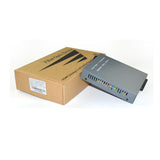 1pair HTB-4100AB 10/100/1000M 20KM Simplex mode Fiber Optic RJ45 Enternet Media Converter Netk fiber optic transceiver