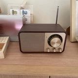 High Quality Retro Speaker FM Radio Portable Outdoor Camping Subwoofer Home Theater Sound System Bluetooth Best Seller