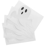 4pcs Cute Halloween Ghost Decals For Car Windows Stickers For Car Decorations Halloween Car Decor Halloween Car Stickers