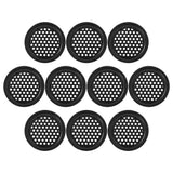 10pcs Stainless Steel Mesh Hole Louver Vent For Cabinet Shoe Cabinet Air Ventilation Round Air Vent For Wardrobe Closet And Shoe Cabinet