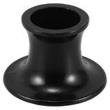 Men's Shaving Razor Stand Metal Shaving Holder Aluminum Alloy Safety Razor Base Stand For Countertops Bathroom Accessory Black