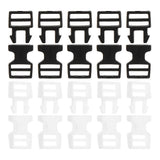 20Pcs Mini Quick Release Buckles Belt Buttons Doll Bag Buckle Fasten Accessory