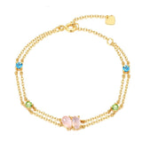 Crystal colorful treasure bracelet