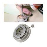 DG3804-3 Watch 2813 Four-Needle 3 O'Clock Calendar Automatic Mechanical Movement Replacement GMT2813