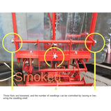 Manual Rice Transplanter Hand Pepper Planter Leek Yellow Under Seedg Seeder
