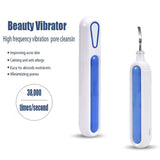 Ultrasonic Cleaner Beauty Vibrator Face Pore Deep Cleansing High Frequency Black Dot Remover Skin Purifier Facial Peeg Sonic
