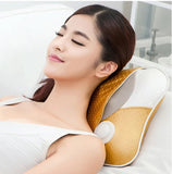 household Cervical vertebra massager neck waist back shoulder massage pillow multifunctional cushion health care instrument