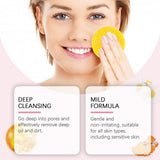 40pcs Turmeric Kojic Acid Cleansing Unclog Pores Balance Oil Exfoliating Pads For Face Body Skin Care