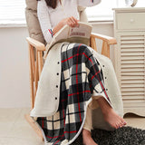 Multifunctional Carpet Mink Veet Warm Shawl Heating Blanket Timer Function Home Office Back Knee Warmer Electric Mattress