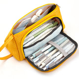 Plaid pencil case