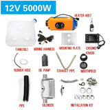 Car Auxiliary with Remote Control LCD Display Switch Air Parking Diesel Heater Suitable for RV Truck Item Accessories