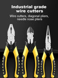 6 Inches Wire S Large Opening Stripping Industrial Grade Labor-saving Household Electrician Pliers
