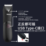 Kemei km-1838 Multifunctional Men's Shaver with Base Washable Electric Hair Clipper