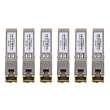 6x Sfp Module Rj45 S G 10/100/1000 Connector Sfp Rj45 Sfp Module Gigabit Etet Po