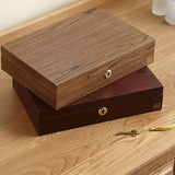 Wooden Flip Organizer Box Jewelry Gift Display Case Watch Earrings Ring Holder Jewellery Storage