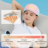 Electric Head Massager Air Pressure Hot Compress Kneading Massage Migraine Relief Stress Headache Improve Sleep Airbag Headband