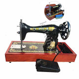 Desktop Old-Fashioned Household Electric Sewing Machine Head - Small Sewing Equipment.