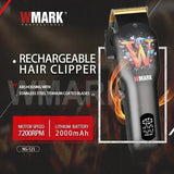 WMARK Clipper NG-123 Fader Oil Head Electric Clippers Hot Sale Charging Hair Cutting Salon