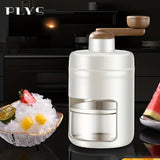 1pc Small Manual Shaved Ice Machine Household Small Manual Shaved Ice Artifact Hand-cranked Ice Machine Cotton