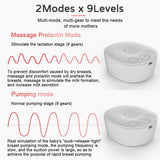 bottle Double Hands Free Low Noise Electric Breast Pump Baby Milk Bottle Pad Nippl