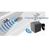 Sensors Car Bd Spot Monitoring System IP67 Waterproof Millimeter Wave Radar 77GHz BSD LCA 50M