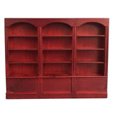 1:12 Dollhouse Multifunctional Bookshelf Miniature Bookcase Furniture Decorative Accessories