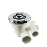 Φ90mm Cover 32mm Water-in ABS Chromed Cap PVC V- Shaped Base Massage Bathtub Bubble Hot Tub Water Jet Nozzle