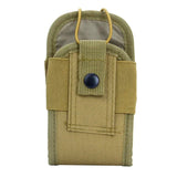 Mobile Radio Walkie Talkie Pouch Waist Holder Pocket Portable Interphone Holster Carry Bag for Hunting Climbing Camping