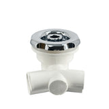 Φ90mm Cover 32mm Water-in ABS Chromed Cap PVC V- Shaped Base Massage Bathtub Bubble Hot Tub Water Jet Nozzle