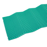 Foldable Sleep Mat Warm Soft Polyethylene Double Sided Folding Sleeping Pad Egg Crate 190x61cm Wide Application for Outdoor