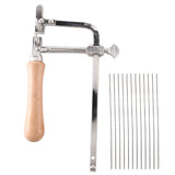 Professional Adjustable Bow Wooden Handle Of Jewelry Hand Tools Jeweler'S Saw Frame