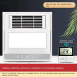 Integrated Ceig Air Heater Bathroom Exhaust Fan