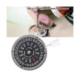 NH36/NH36A Double Calendar Black 3 O'Clock Position Automatic Mechanical Watch Movement Replacement