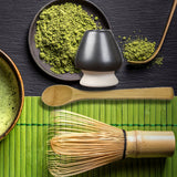 4pcs Matcha Egg Beater Set - Matcha Egg Beater (Chasen), Traditional Spoon