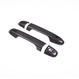 4pcs Fiber Car Exterior Side Door Frame Cover Trim For 86 / Brz 2012-2022