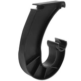 Closet Rod Support Hanging Closet Rod Support 3/4 Closet Shelf Rod Holder Sturdy J-Shaped Closet Bracket Hanger for Cabinets
