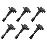 6pcs Zj0118100a Car Coil Pack Zj01-18-100 For 3 1.4 1.6 L 2003-2014 Focus Cax 2005- Coil A