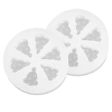 2pcs Creative Cheese Shape Cake Mold Silicone Mould Chocolate Mold for DIY