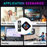 TV98 Ultra HD 8K Smart TV Android 13 BT5.0 Rockchip Quad Core 2GB 16GB Dual Wifi 4G 5G Media Player Voice Set Top Box
