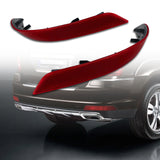 Rear Bumper Light 1648200974 1648201074 Tail Reflector Brake Lamp for Mercedes GL-Class X164 2010 2011 2012