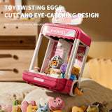 Claw Machine Toy, Party Clip Doll Gashapon Machine, Home Light And Music Two Power Supply Modes