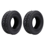 2pcs 16x6.50-8 Lawn Mower Tires Heavy Duty 4Ply Tubeless Garden Tractor Tyre for Lawn Mowers Garden Tractors Golf Cart