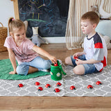 Ladybugs Counting Toys Toddlers Wooden Educational Learning Toy For Girls & Boys 2 3 4 Year Old