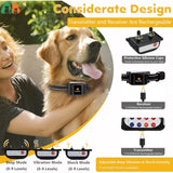 2-in-1 Wireless Dog Training Collar - Electric Fence and Waterproof IPX6.