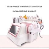 Hydrogen Oxygen Small Bubble RF Beauty Hydrafacial Machine Face Lifting Dermabrasion Device Skin Scrubber Facial Spa